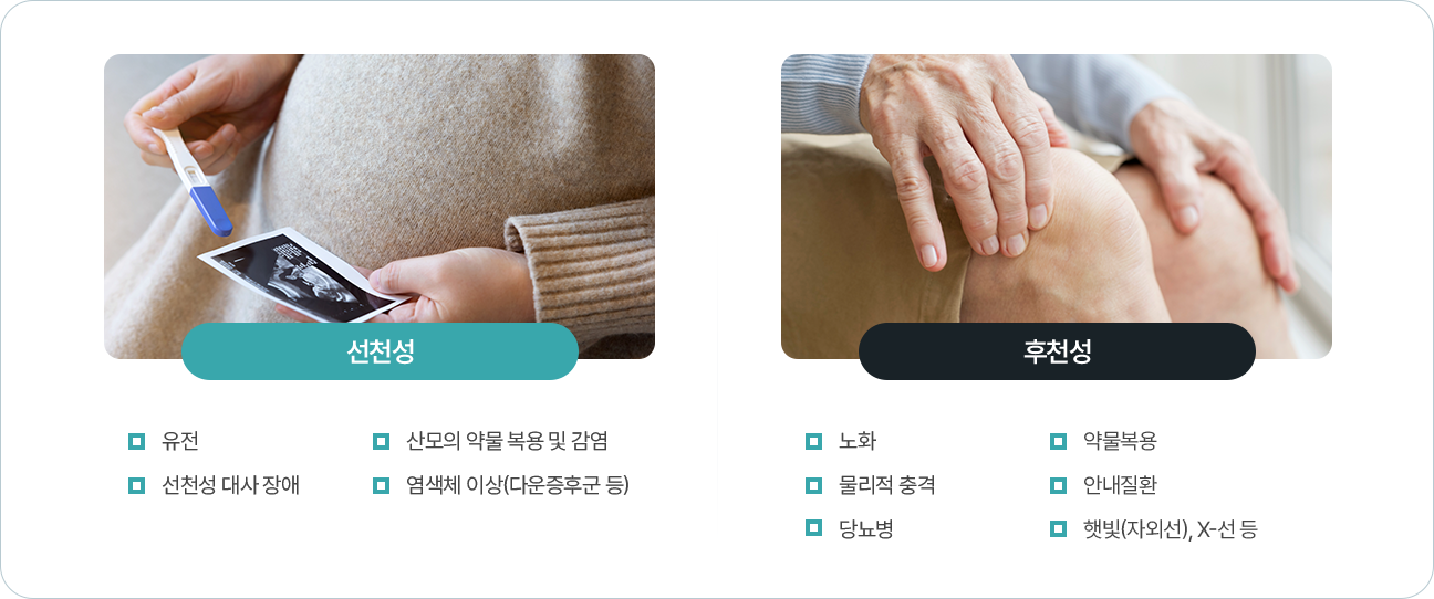 선천성/후천성