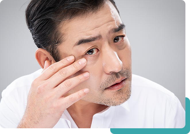 눈을 보는 남자